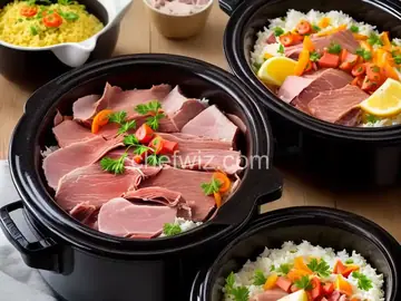 Easy Slow Cooker Ham