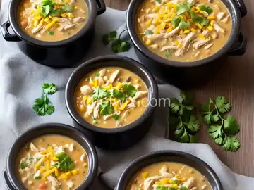 Easy Slow Cooker White Chicken Chili
