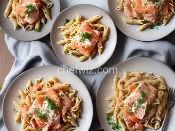 Easy Smoked Salmon Pasta