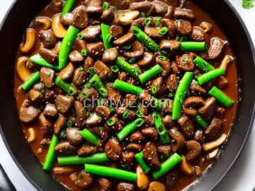 Easy Stir-Fried Beef With Mushrooms and Butter Recipe
