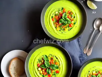 Easy, Summery Zucchini-Basil Soup Recipe