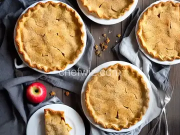 Easy Swedish Apple Pie