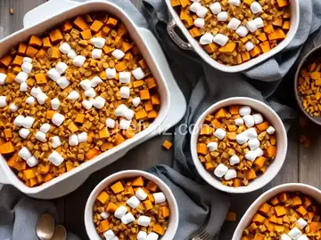 Easy Sweet Potato Casserole with Marshmallows