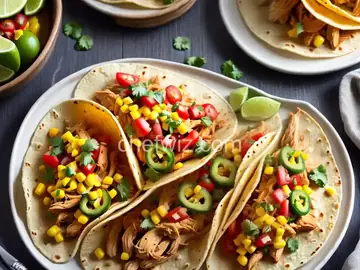 Easy Tex-Mex Chicken Tacos