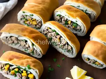Easy Turkey Stuffing Roll-Ups