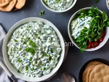 Easy Tzatziki with Feta