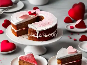 Easy Valentine's Day Cake