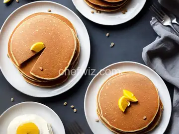 Easy Vegan Whole Grain Pancakes
