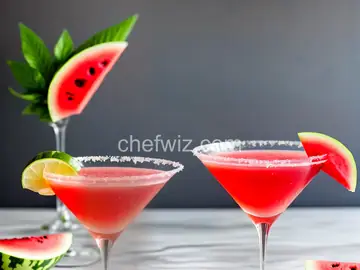 Easy Watermelon Martini