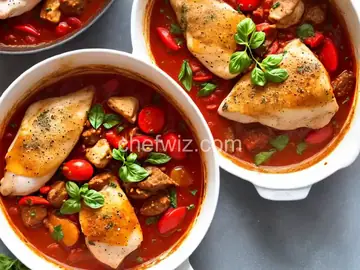 Easy Weeknight Chicken Cacciatore