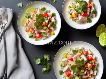 Easy White Albacore Ceviche