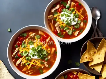 Easy and Tasty Chicken Tortilla Soup