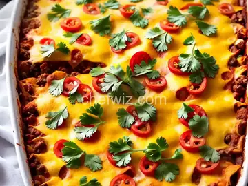 Easy mexican pizza casserole