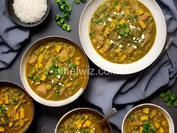 Eba, Okro Soup & Stew