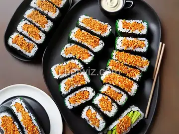 Eel Roll and California Roll