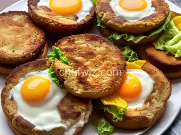Egg-In-A-Hole Burgers