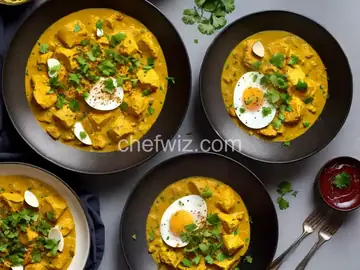 Egg Korma With Frizzled Onions
