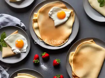 Egg-White Crepes