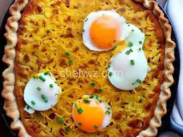 Egg and Hash Brown Pie