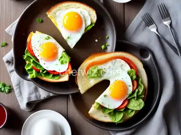 Egg-in-a-Hole Sandwich