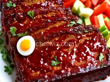 Eggless BBQ Meatloaf