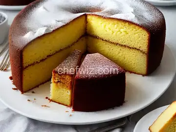 Eggless Milkless Butterless Cake