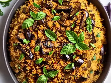 Eggplant Biryani