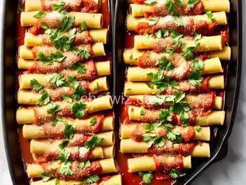 Eggplant Manicotti