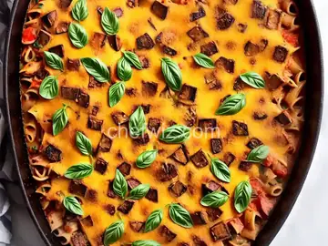 Eggplant Pasta Bake