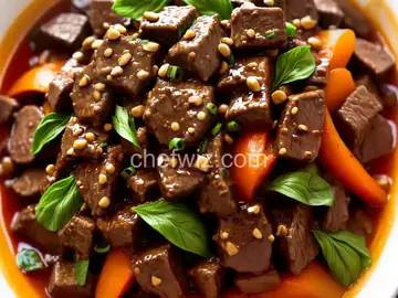 Eggplant and Beef Stir-Fry
