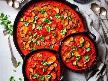 Eggplant and Tomato Casserole