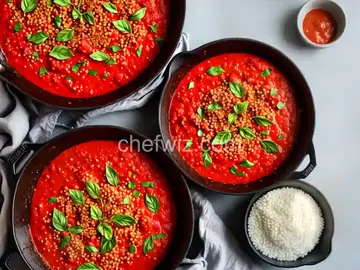 Eggplant and Tomato Sauce With Israeli Couscous Recipe