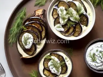 Eggplant with Yogurt and Dill
