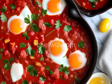 Eggs Poached in Tomato Sauce