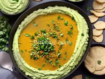 Egyptian Bissara (Split Fava Bean Dip)