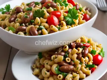 Elbow Macaroni and Kidney Bean Salad