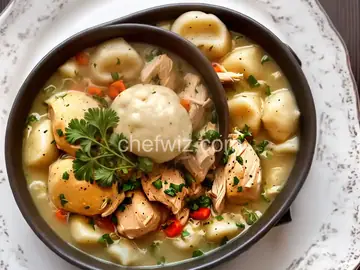 Electric Pressure Cooker Chicken and Dumplings
