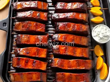 Electric Smoker BBQ Rib Tips