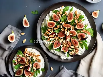 Elegant Fig Appetizers with Goat Cheese and Almonds