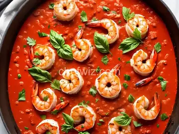 Elegant Shrimp Parmesan