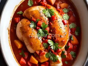 Elise's Slow Cooker Chicken Cacciatore