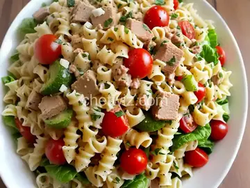 Ellen's Muffaletta Pasta Salad