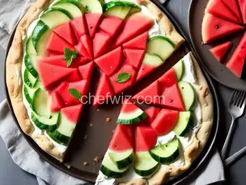 Elvis Watermelon Pizza