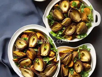 Emmanuel's Baked Artichoke Hearts