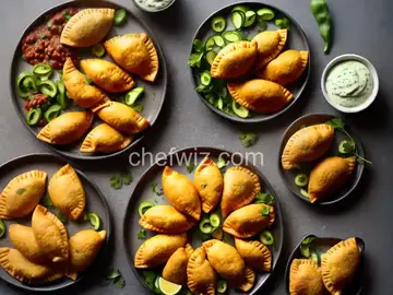 Empanadas de Queso con Rajas (Poblano Chile and Cheese Empanadas)
