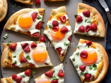 English-Muffin Breakfast Pizza