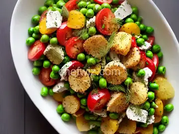 Erin’s Spring Panzanella with Fresh Peas and Fennel