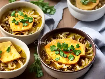 Escabeche (onion soup - Belizean style)