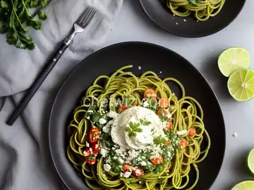 Espagueti Verde- Green Spaghetti