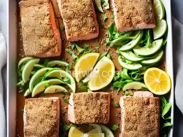 Everything Bagel Crusted Salmon